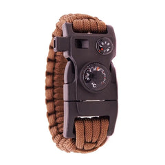 15-In-1 Paracord Survival Bracelet