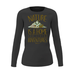 Nature Is A Home Women Long Sleeve Shirt