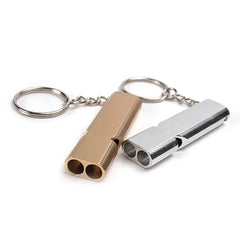 Dual-tube Survival Whistle