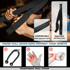 Tricep Rope Home Gym Accessory