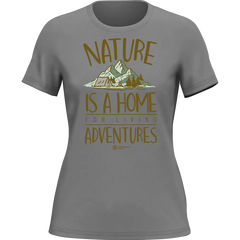 Nature Is A Home T-Shirt for Women