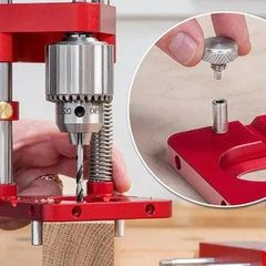 Freely Adjustable Drilling Locator - Woodworking Drilling Template Guide Tool Home