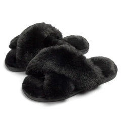 Winter Women's Home Indoor Fuzzy Slippers